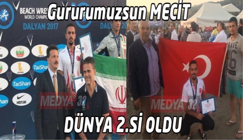 Mecit Uysal dünya 2.si oldu