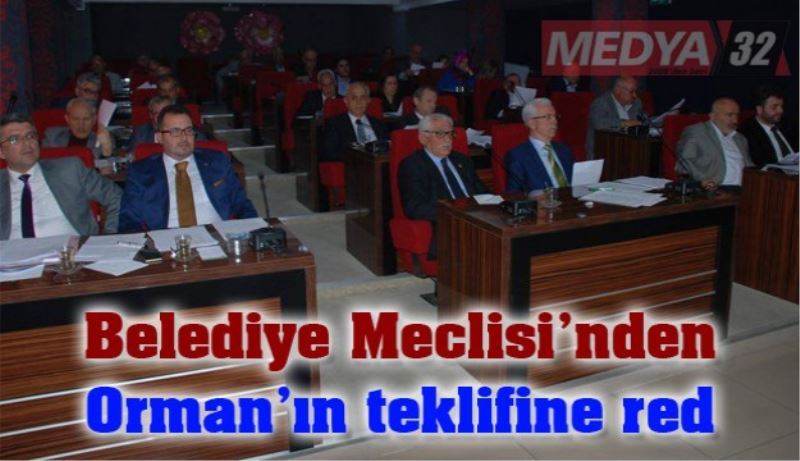 Meclisten ‘Şok’ teklife red  