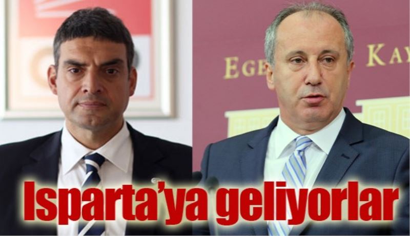 Muharrem İnce ve Umut Oran Isparta