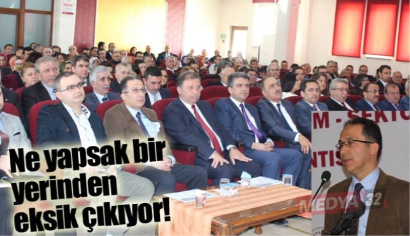 Ne yapsak bir yerinden eksik çıkıyor!