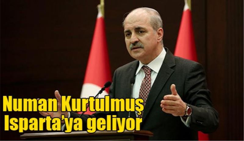 Numan Kurtulmuş Isparta