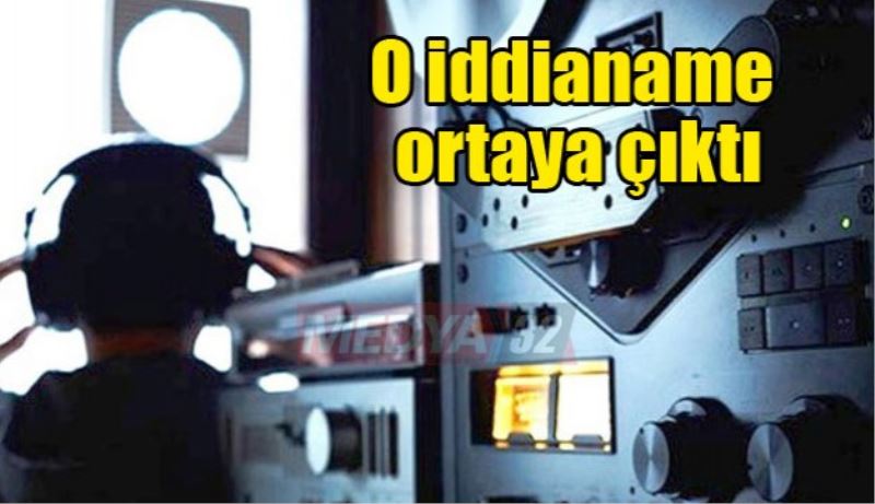 O iddianame ortaya çıktı