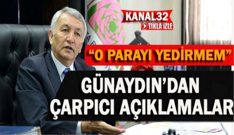 O parayı yedirmem