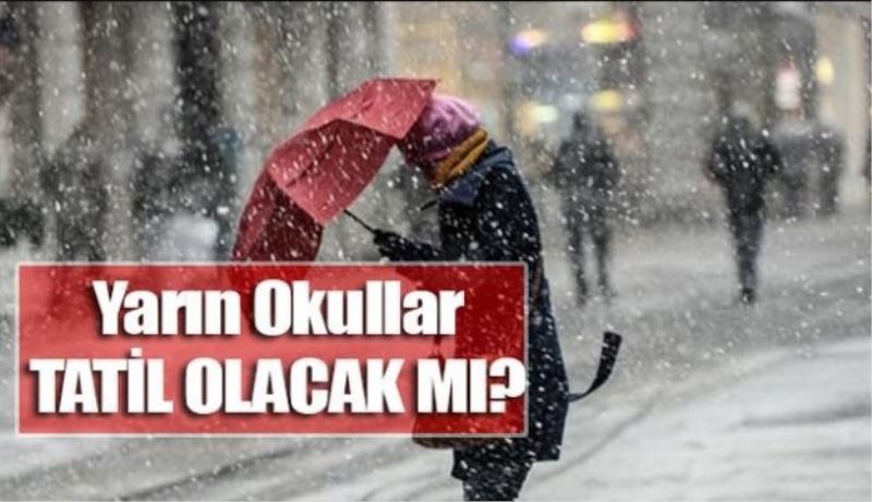 Okullar tatil mi?