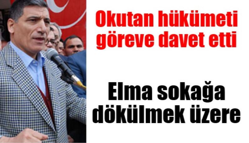 Okutan, hükümeti göreve davet etti 