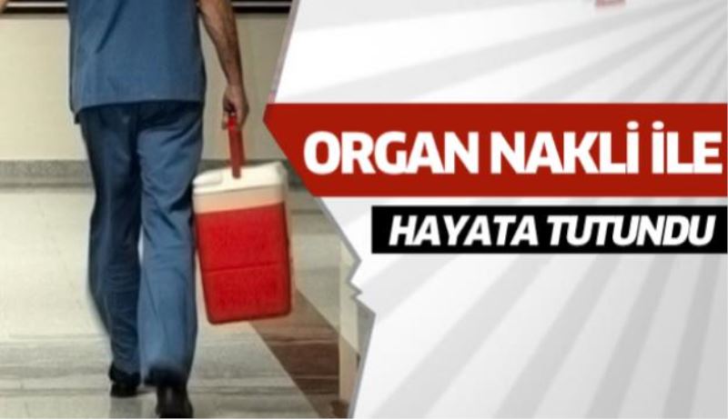 Organ bağışı ile hayata tutundu