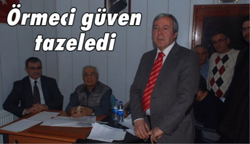 Örmeci güven tazeledi 