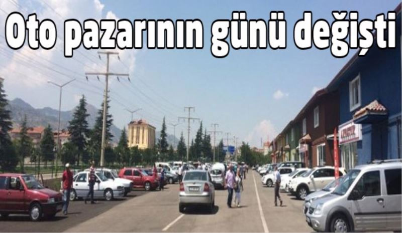 Oto pazarının günü değişti