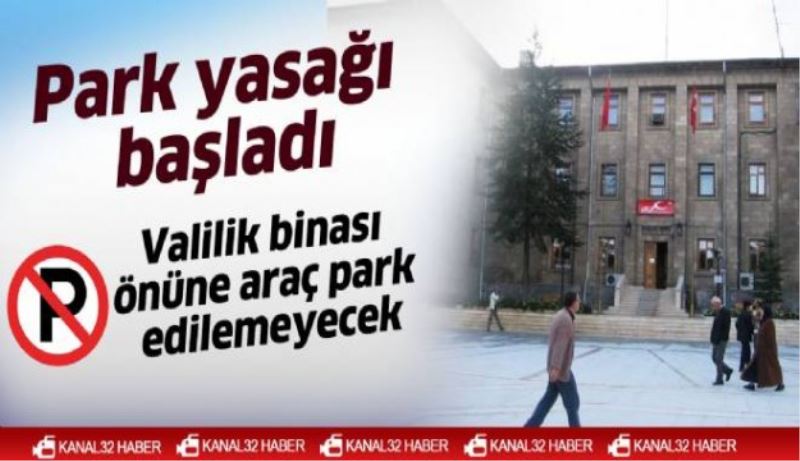 Park yasağı başladı