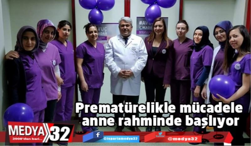 Prematürelikle mücadele anne rahminde başlıyor