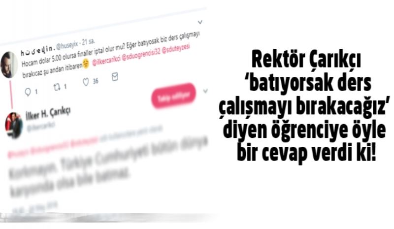 Rektör Çarıkçı, 