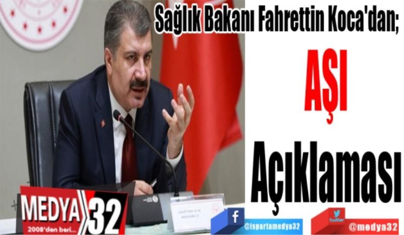 Sağlık Bakanı Fahrettin Koca