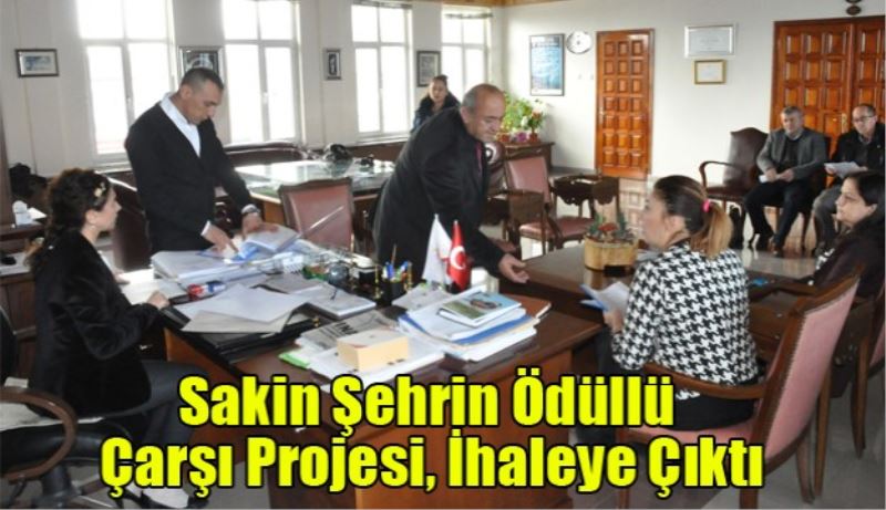 Sakin Şehrin Ödüllü Çarşı Projesi, İhaleye Çıktı