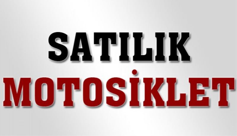 Satılık Motosiklet
