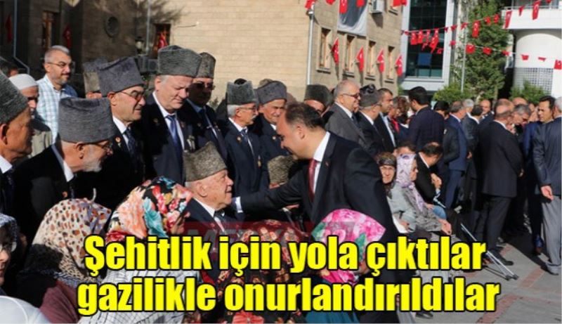 Şehitlik için yola çıktılar gazilikle onurlandırıldılar