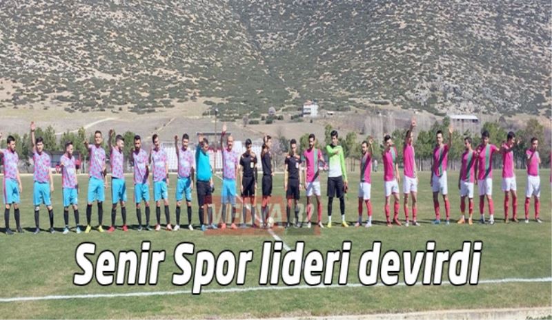 Senir Spor lideri devirdi