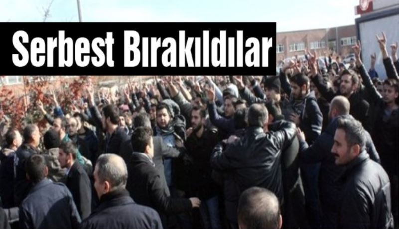 Serbest bırakıldılar