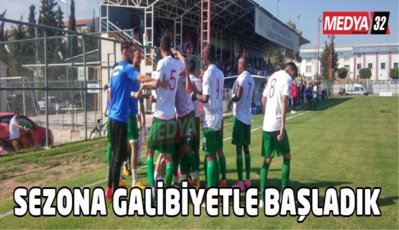 Sezona galibiyetle başladık