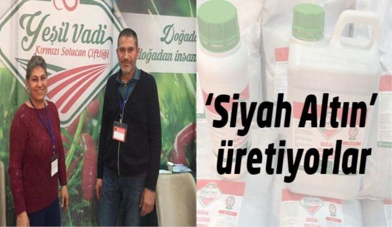 ‘Siyah Altın’ üretiyorlar