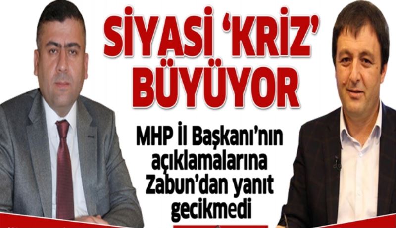 Siyasi kriz büyüyor/Zabun