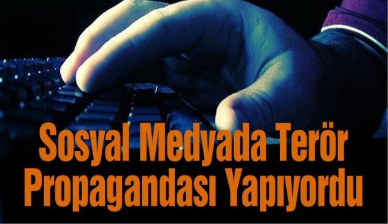 Sosyal medyada terör propagandası yapan şahıs yakalandı