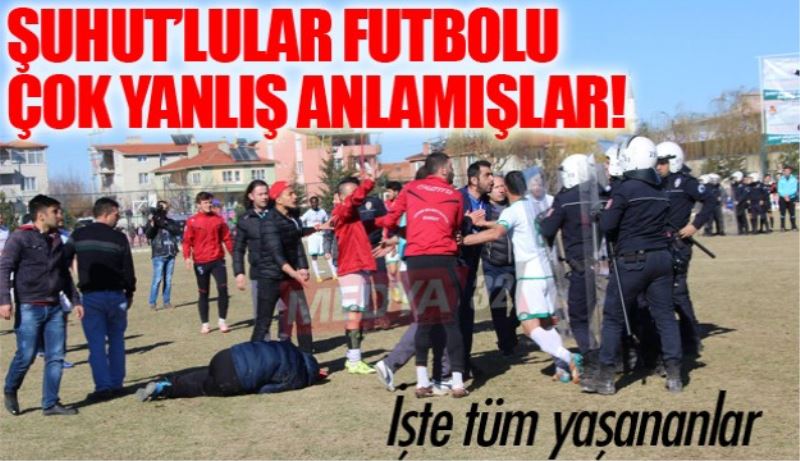 ŞUHUT’LULAR FUTBOLU ÇOK YANLIŞ ANLAMIŞLAR!