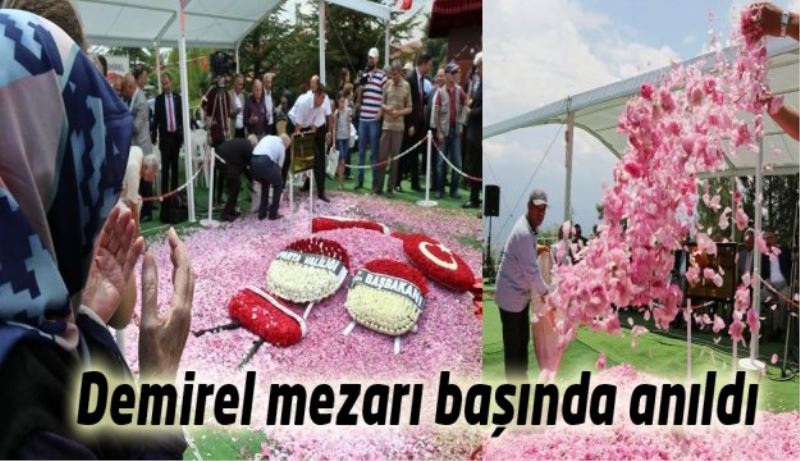 Süleyman Demirel mezarı başında anıldı