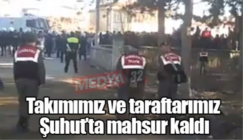 Takımımız ve taraftarımız Şuhut