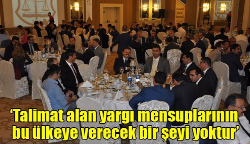 ‘Talimat alan yargı mensuplarının bu ülkeye verecek bir şeyi yoktur’