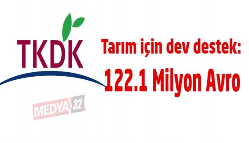 Tarım için dev destek: 122.1 Milyon Avro