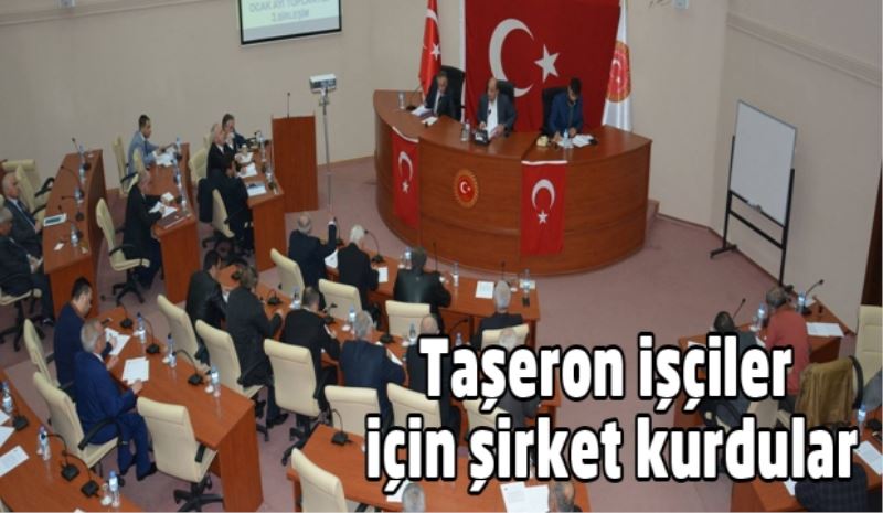 Taşeron işçiler için şirket kurdular