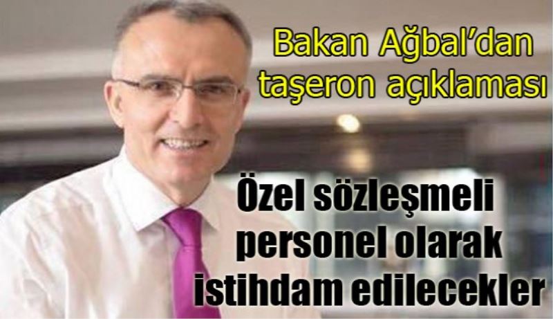 Taşeron işçiler özel sözleşmeli personel olarak istihdam edilecek