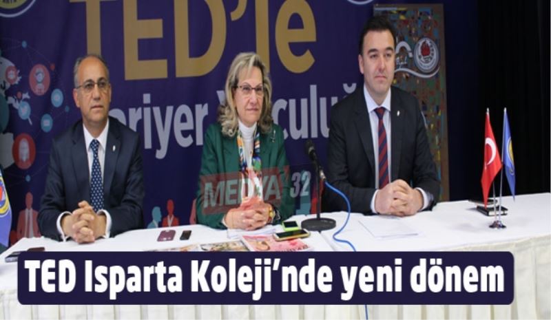 TED Isparta Koleji’nde yeni dönem 