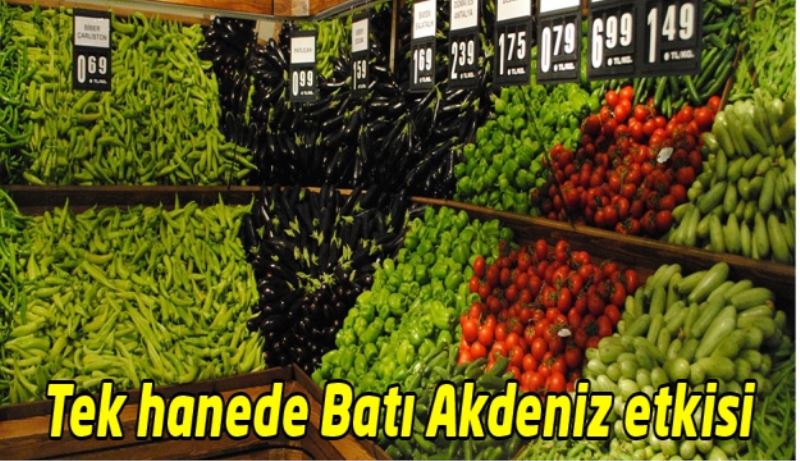 Tek hanede Batı Akdeniz etkisi