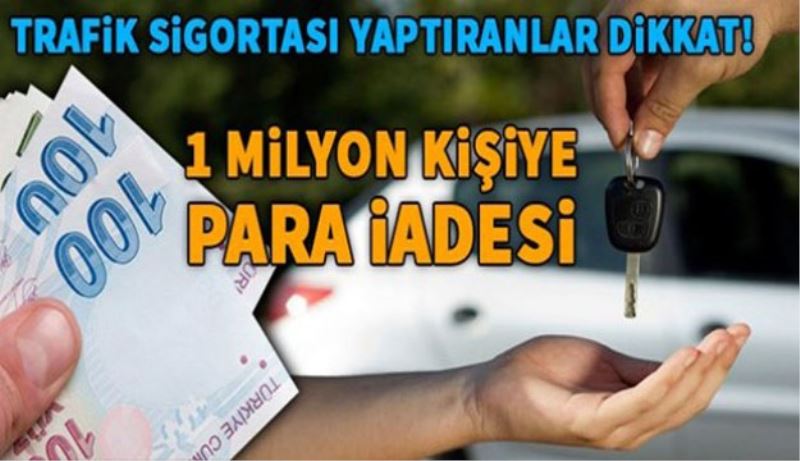 Trafik sigortasında prim iadesi dönemi başlıyor