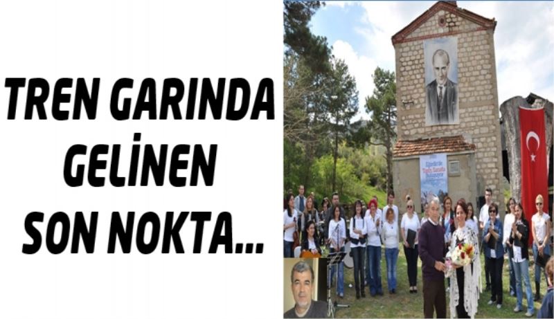 TREN GARINDA GELİNEN  SON NOKTA