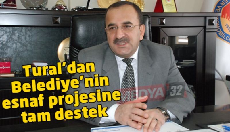 Tural’dan Belediye’nin esnaf projesine tam destek