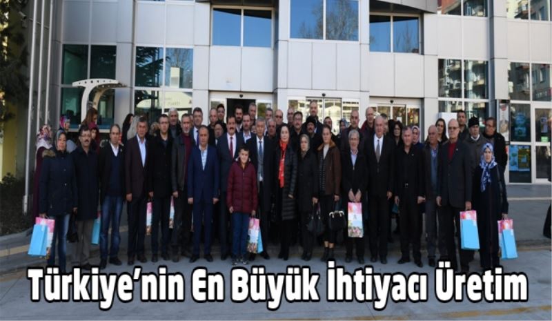 Türkiye’nin En Büyük İhtiyacı Üretim