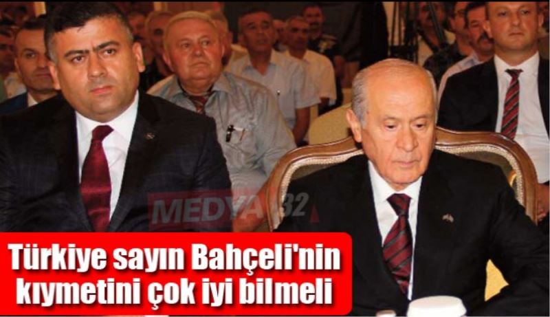 Türkiye sayın Bahçeli