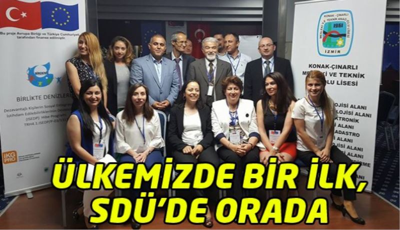 Ülkemizde bir ilk! SDÜ