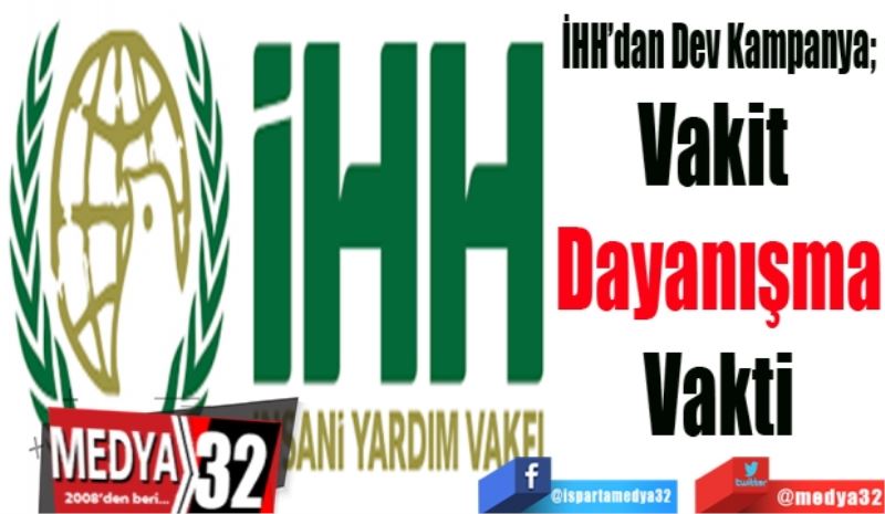 Vakit 
Dayanışma
Vakti
