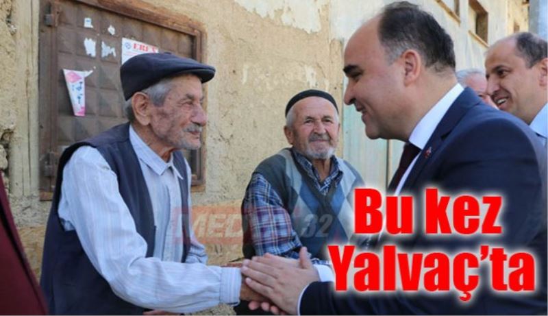 Vali Günaydın’dan Yalvaç çıkarması 