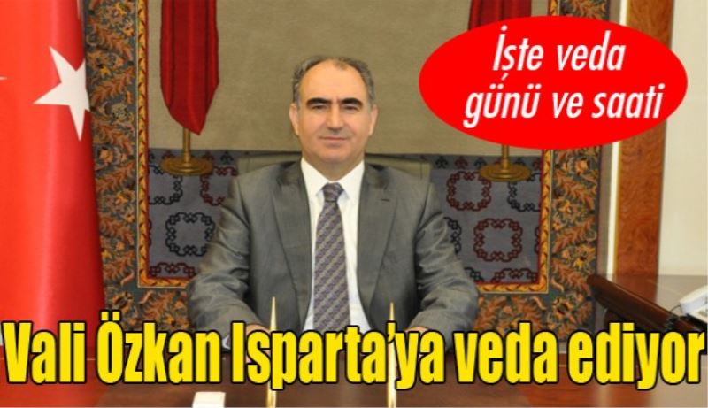 Vali Özkan Isparta