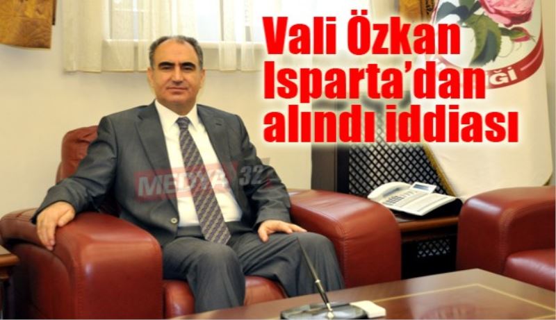 Vali Vahdettin Özkan Isparta