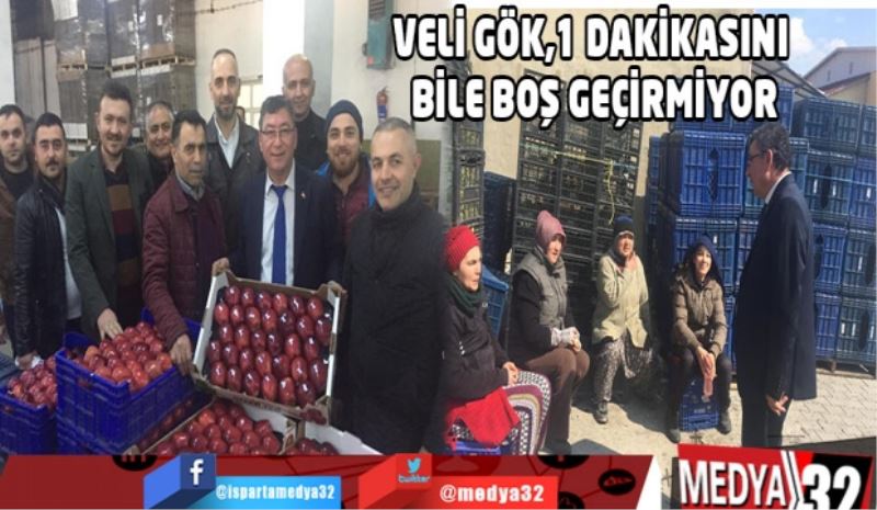 Veli Gök, Eğirdir için 1 dakikasını bile boş geçirmiyor