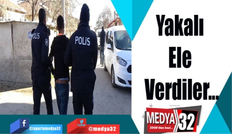 Yakalı 
Ele 
Verdiler...
