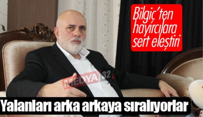 Yalanları arka arkaya sıralıyorlar