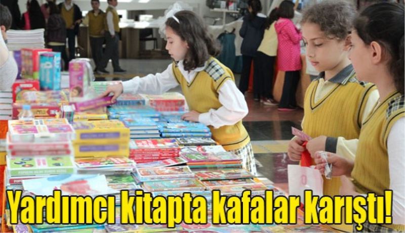 Yardımcı kitapta kafalar karıştı!