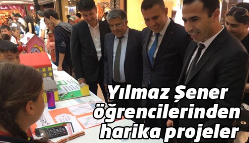 Yılmaz Şener öğrencilerinden harika projeler