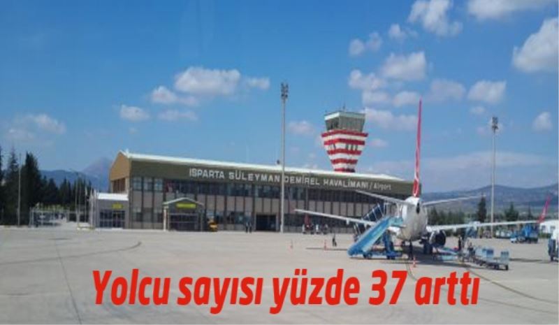 Yolcu sayısı yüzde 37 arttı 